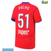Paris Saint-Germain Willian Pacho #51 Tredjedrakt 2025-26 Kortermet